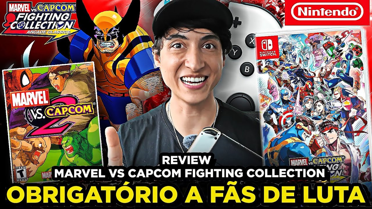 A Melhor Coleção de jogos de Luta! Marvel Vs Capcom Fighting Collection | Minha Análise