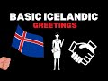 Basic Icelandic Greetings How To Say Hello And More In Icelandic