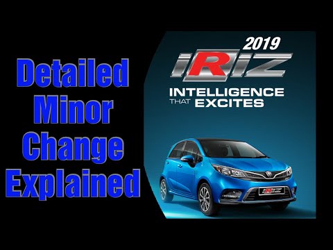 2019 Proton Iriz facelift detailed spec explain