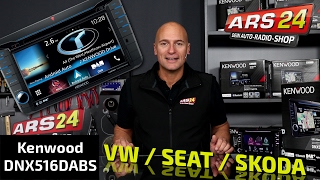 Autoradio Einbau in GOLF 5, Golf 6 | Kenwood DNX516DABS | Anleitung | für Seat, Skoda