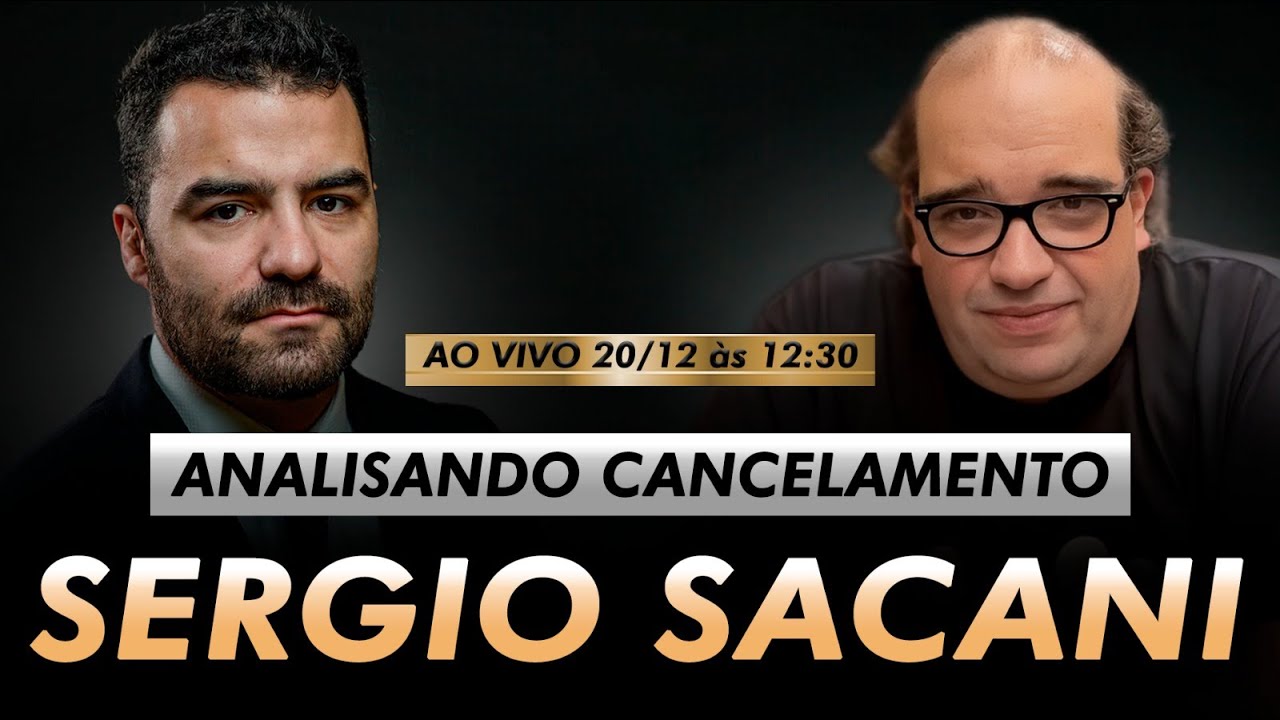 Analisando cancelamento: Sergio Sacani (LIVE Metaforando)