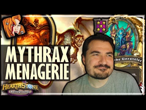 WHEN MYTHRAX IS JUUUUST RIGHT! - Hearthstone Battlegrounds