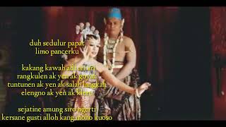 Download lagu story wa tari jowo,sedulur papat limo pancer mp3