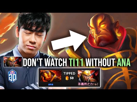 Ana LEGEND Ember Spirit — "won't watch TI11 without Ana"