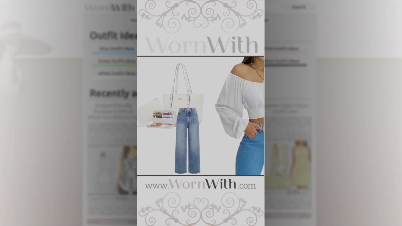 White Cute Trendy Outfit Idea to Try this Summer White Trendy Outfit Idea to Try this Summer