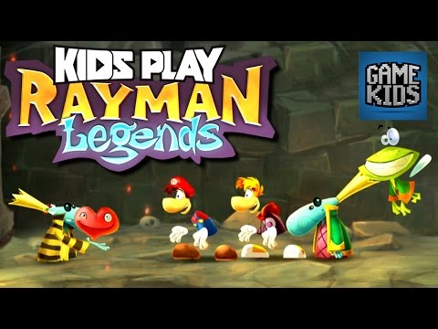 Rayman Legends Gameplay Part 2 - Kids Play