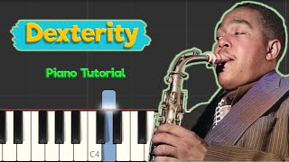 Charlie Parker - Dexterity - Jazz Piano Tutorial