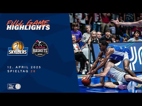 Skyliners vs. Telekom Baskets Bonn - Full Game Highlights - Spieltag 28, 2024/25
