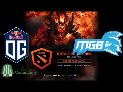 OG vs MGB - Game 1 - AMD Dota 2 Pro Series 2018 - Main Event