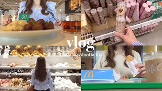 〔vlog〕好きなものだけ詰め込みたい、社会人の日常vlog🌤️|IKEA|無印購入品|朝マック🍟|チョコスコーン