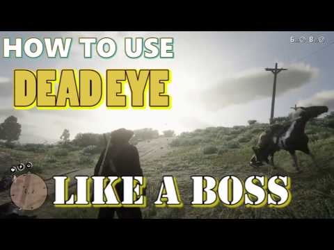 Red Dead Redemption 2 | How to use Dead Eye | Easy & Simple Tutorials