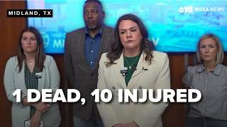 Fatal mass shooting involving 11 victims in Midland, Texas