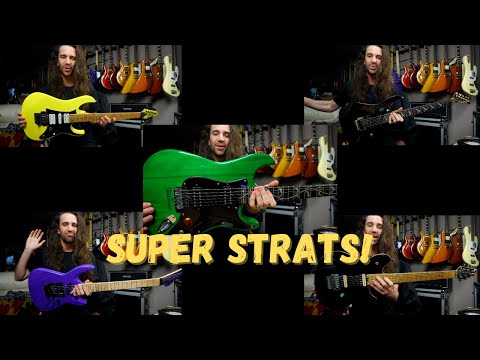 Superstrat Comparison - Ibanez, Hamer, Shrödder, EVH & More