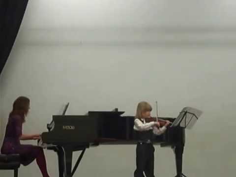 A.Vivaldi La Primavera in E major ~ Аврелий Сергеев (7yo)