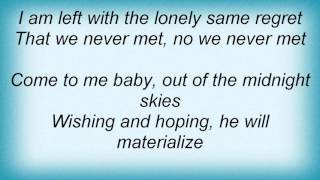 Meredith Brooks - We Never Met Lyrics