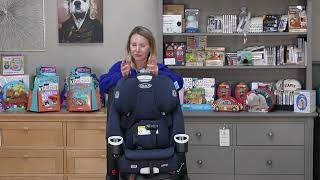 Graco 4Ever DLX 4-in-1 Car Seat Forward Facing Installation (LATCH + Top Tether) + Booster Mode