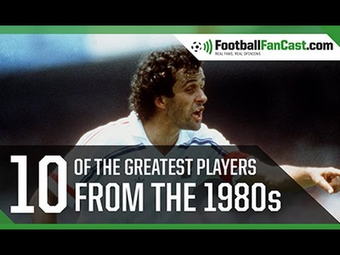 Greatest players from 1980's – Diego Maradona and Michel Platini | www.footballfancast.com