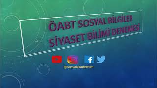 Ösym Tarzında #Öabt Siyaset Bilimi Soru Çözümleri! (Kuramlar ve Siyaset Bilimciler) #sosyalbilgiler