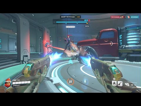 Overwatch 2 Tracer solo team kill