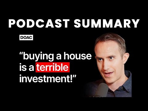 The Savings Expert: "Do Not Buy A House!" Do THIS Instead! - Morgan Housel