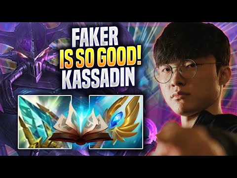 FAKER IS SO GOOD WITH KASSADIN! - T1 Faker Plays Kassadin MID vs Ryze! | Season 2023