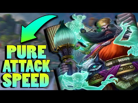 GOING AS MUCH ATTACK SPEED AS I CAN AS ZHONG KUI - Masters Ranked Duel - SMITE