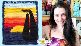 "Sailing At Sunset" 2025 Calendar Un-Blanket Project July