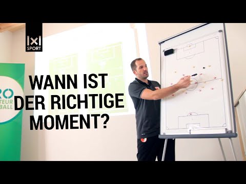 Pressing im Fußball: Wann muss ich den Gegner attackieren? (Ausschnitt)