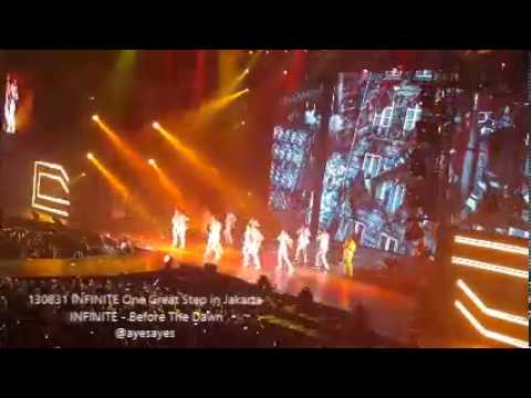 [fancam] 130831 Infinite - Before The Dawn [One Great Step in Jakarta]