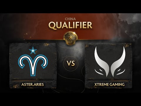 Aster.Aries vs Xtreme Game 1 - TI10 CN Qualifiers: Lower Bracket R1 w/ Ares & GoDz