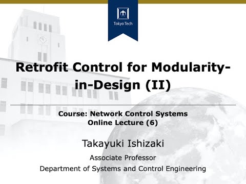 Online Lecture (6) Course: Network Control Systems