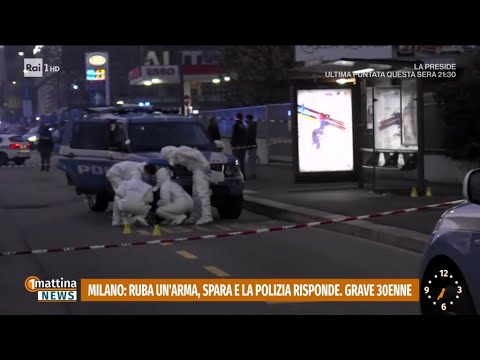 Milano, 30enne ruba l'arma a un vigilante e spara alla polizia - 1mattina News 02/02/2026