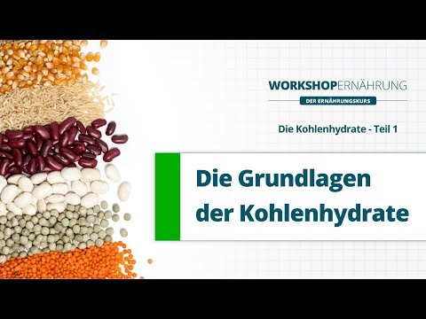 KOHLENHYDRATE (1/6): Grundlagen, Traubenzucker und Fruchtzucker | Workshop Ernährung