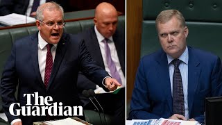 ‘I don’t care whether you’re happy’: Speaker snaps at Scott Morrison in fiery question time video