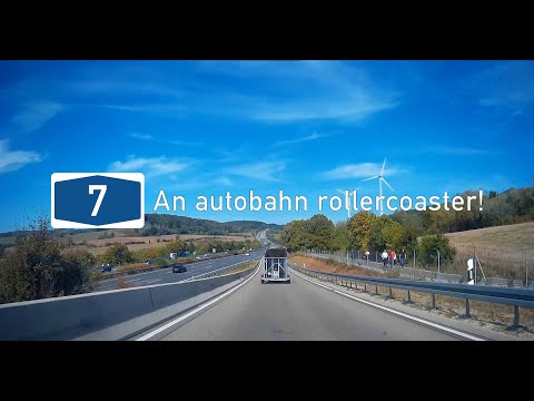 2020-18: A7 Kirchheimer Dreieck - Kassel: An autobahn rollercoaster!