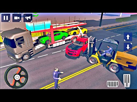 Car Transporter Truck Simulator - Carrier Truck Driving - Best Android Gameplay