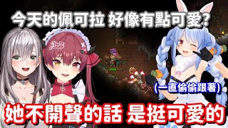 只要不開聲說話的話 這兔子還是挺可愛的… 雖然這也太失禮了 但船長你說得十分對啊w【Hololive中文精華】【寶鐘瑪琳】
