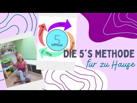 die 5S Methode - Organisation und Ordnung vom Arbeitsplatz nach zu Hause