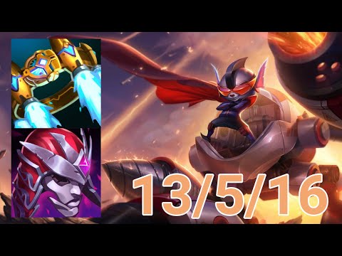 Rumble Mid VS Katarina | KR Master Patch 13.8