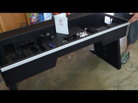 Complete overview  of Red Harbringer Cross Desk