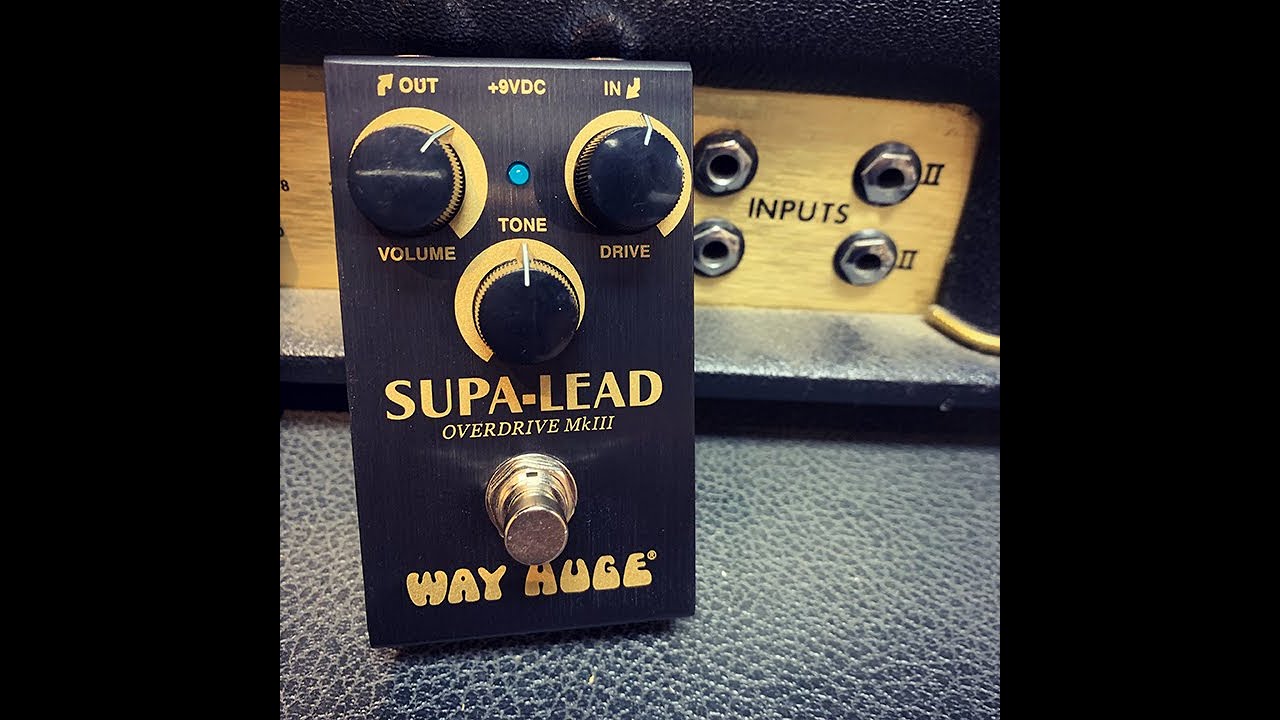 Way Huge SMALLS Supa-Lead Overdrive Pedal
