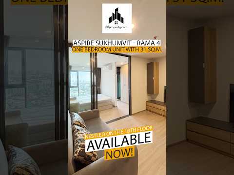 Aspire Sukhumvit-Rama 4, Bangkok, 4404 Rama 4 Road, Phra Kanong, Khlong Toei, Bangkok, 1 Bedroom, 31 sqm, Condo For Rent, by Win Chan, 500399711 - DDproperty.com
