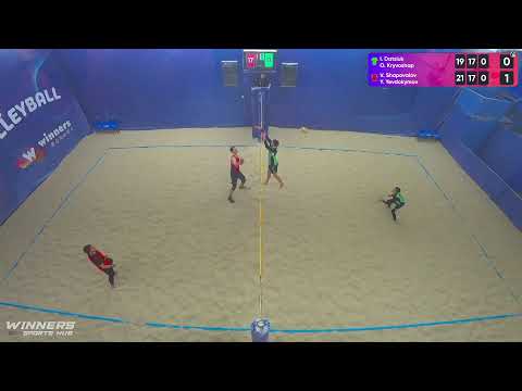01:05 I.Datsiuk / O.Kryvoshap - V.Shapovalov / Y.Yevdokymov 19.01.2023 | Winners Beach Volleyball