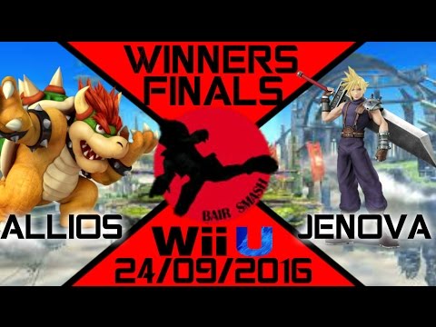 Bair Smash 6 Winners Finals- BS// Allios (Bowser) Vs. Jenova (Captain Falcon, Cloud) - Smash Wii U