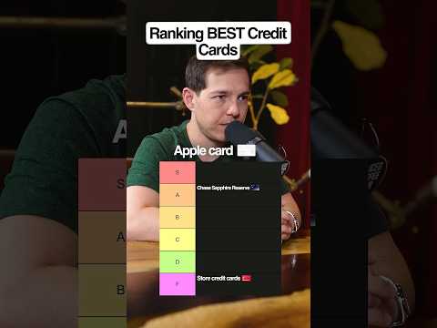 Ranking The BEST Rewards Credit Cards: Complete Tier List