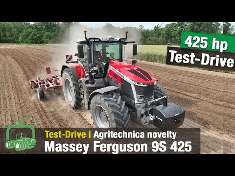 Massey Ferguson 9S Test Drive | New Tractors | Agricultural Machines | 9S 425