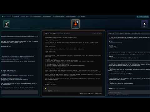 Watch the agentz demo on YouTube