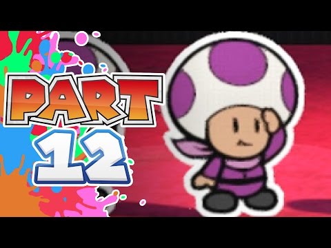 Paper Mario Color Splash 100% Walkthrough - Part 12 - Ruddy Road Mini Star 2