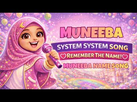 MUNEEBA – Remember The Name | System System Song | MUNEEBA Name Song 🎶