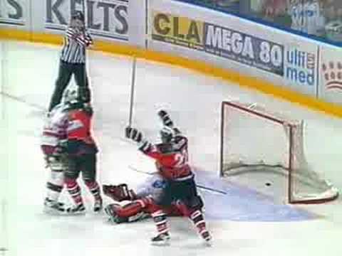 DEL Viertelfinale 98/99 Köln-Frankfurt Krefeld-Eisbären 1/3